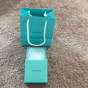 Tiffany & Co. box and bag